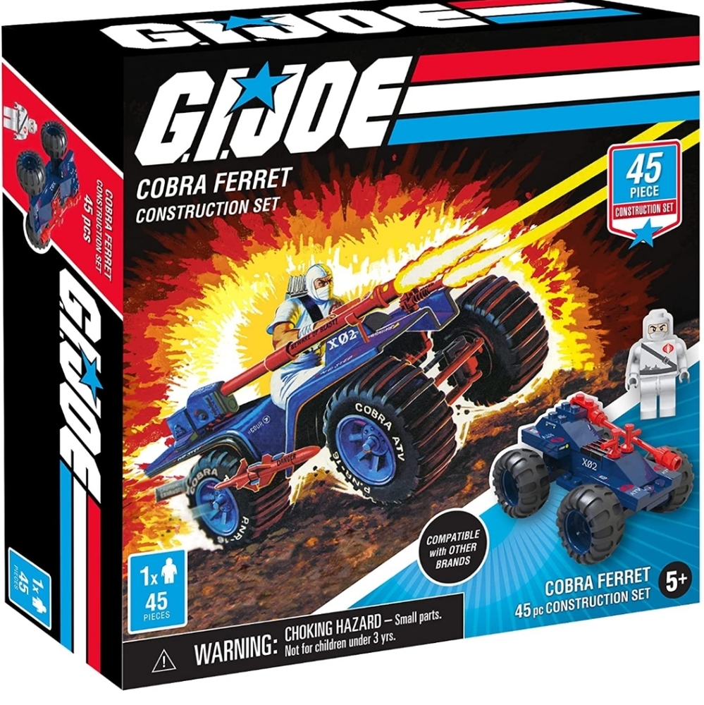 G.I. Joe Cobra Ferret Construction Set NWT